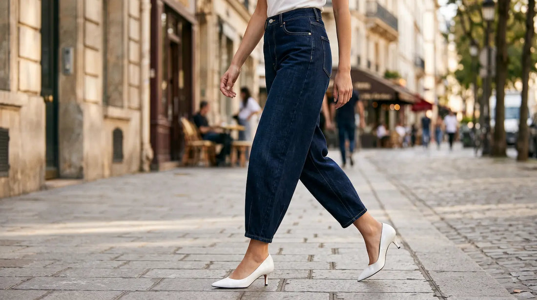 What Shoes to Wear With Barrel Jeans