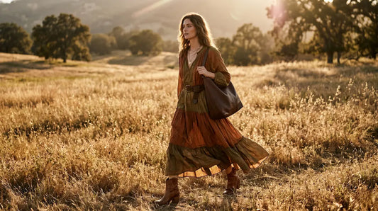 what shoes to wear with boho dress