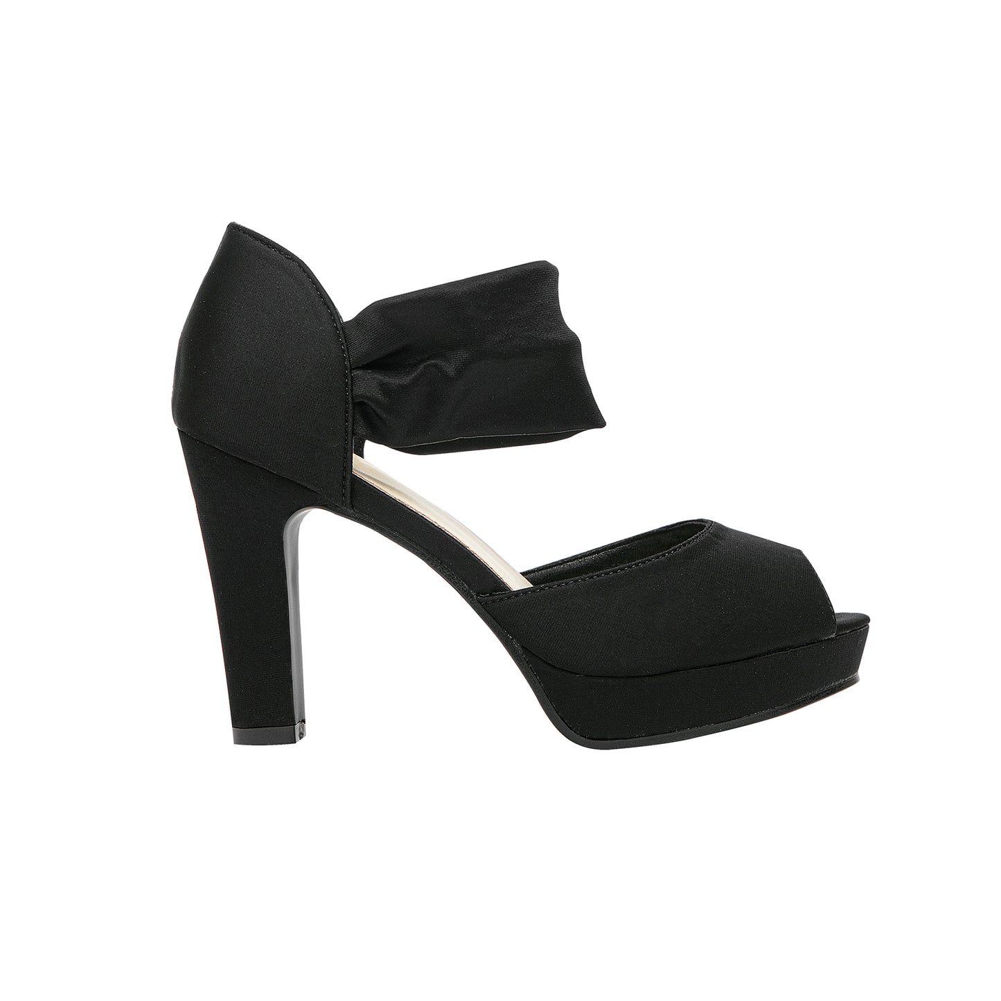 Vintage Two-Tone Platform Block Heels