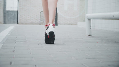 Strappy Croc-Embossed Peep Toe Stilettos